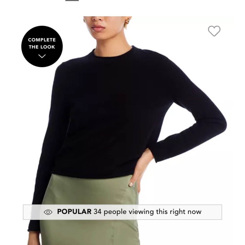 AQUA Cashmere Sweater